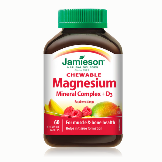 Jamieson Chewable Magnesium Mineral Complex  60's