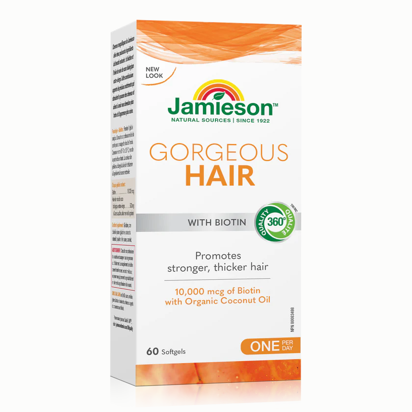 Jamieson Gorgeous Hair 60 softgels