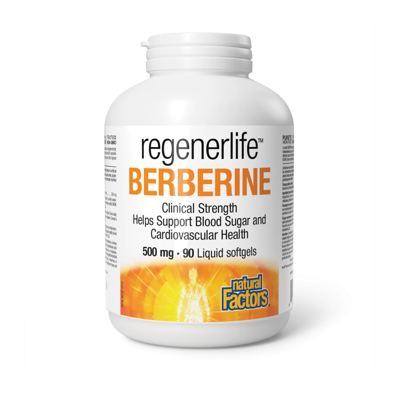 Natural Factors regenerlife Berberine 500 mg  natvd.com