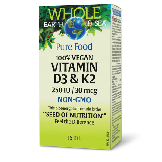 Natural Factors Vitamin D3 & K2 100% Vegan Natural Vitamin Direct natvd.com