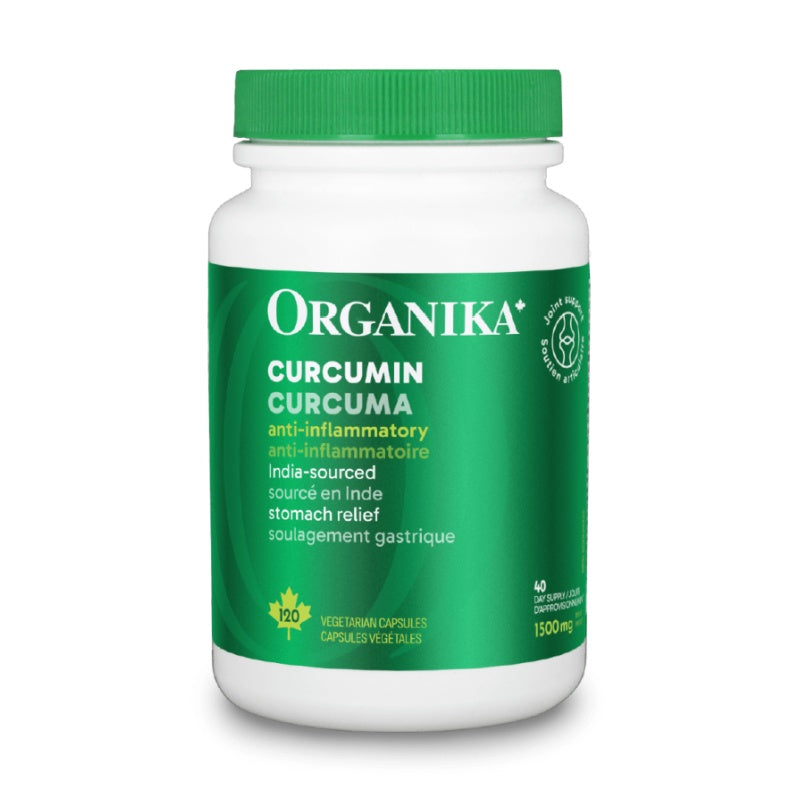 6x Organika Curcumin 500mg 120 capsules Bundle