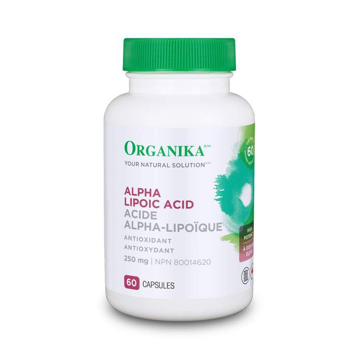 Organika Alpha Lipoic Acid 250mg 60 capsules
