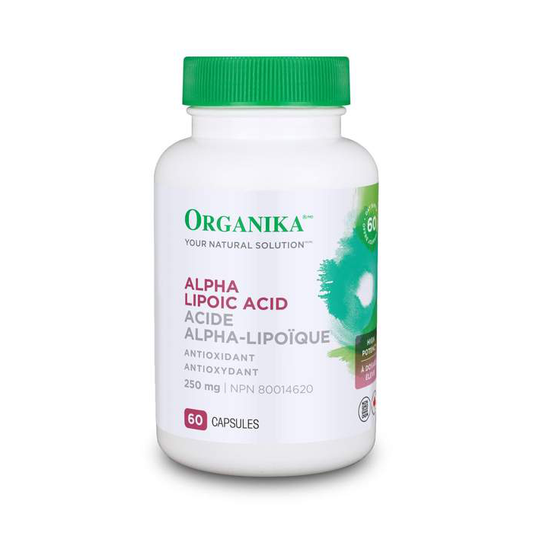 Organika Alpha Lipoic Acid 250mg 60 capsules