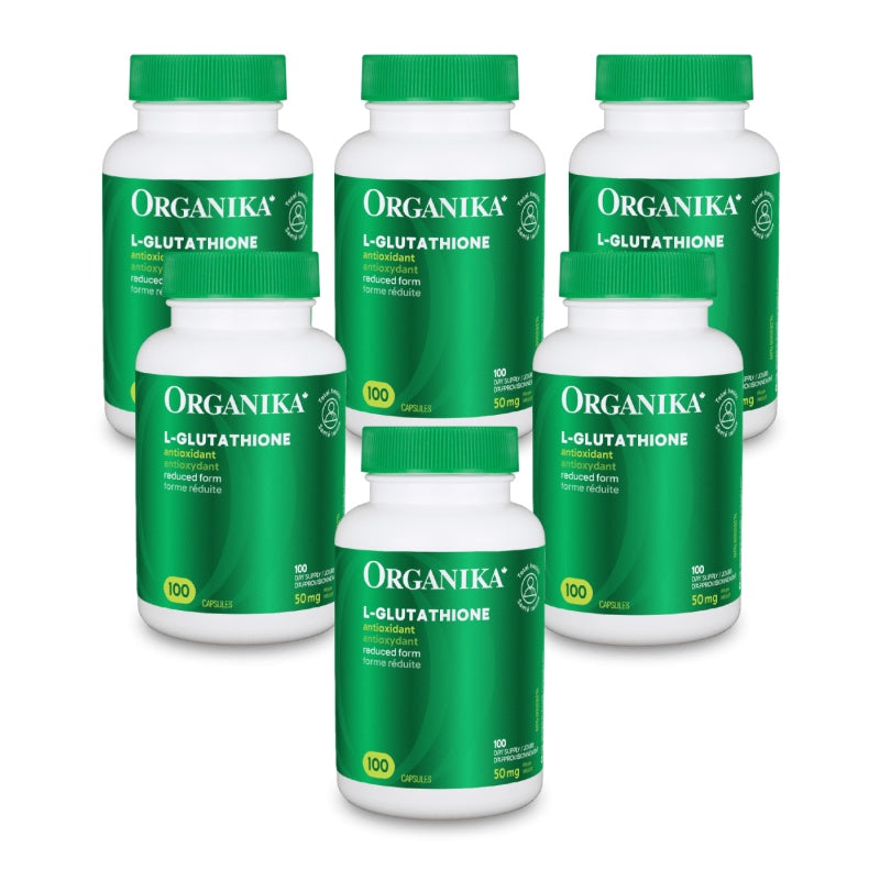 Organika 左旋谷胱甘肽, 50毫克, 100粒膠囊