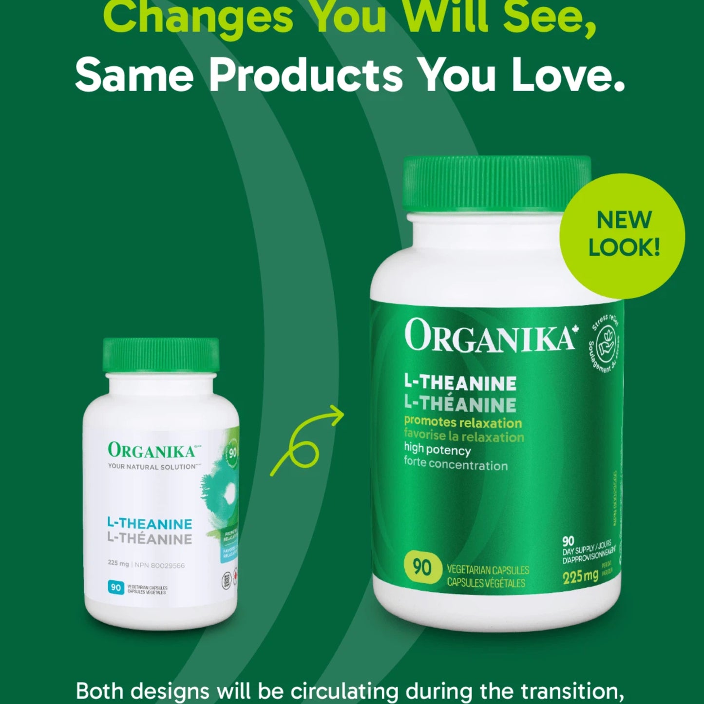 Organika 減壓助眠L-茶氨酸 225 毫克，90 粒素食膠囊