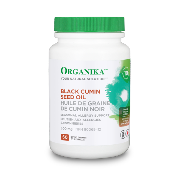 Organika Black Cumin Seed Oil 500 mg 60 softgels