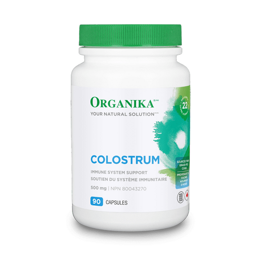 Organika Colostrum Bovine 500mg 90 caps