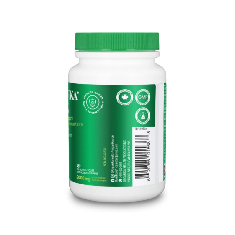 [优惠组合] 6瓶 X Organika 牛初乳 500 毫克，90 粒