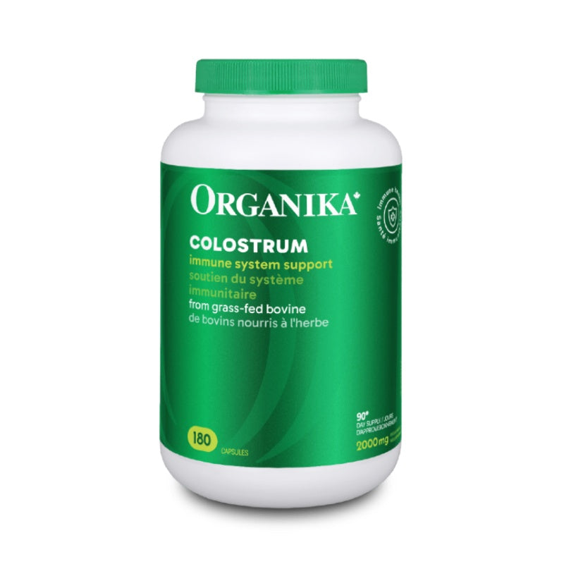 [优惠组合] 6瓶 X Organika 牛初乳 500 毫克，180粒