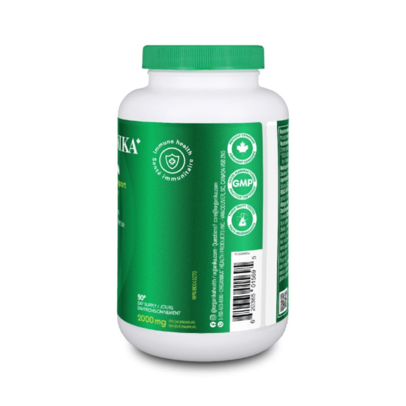 [优惠组合] 6瓶 X Organika 牛初乳 500 毫克，180粒