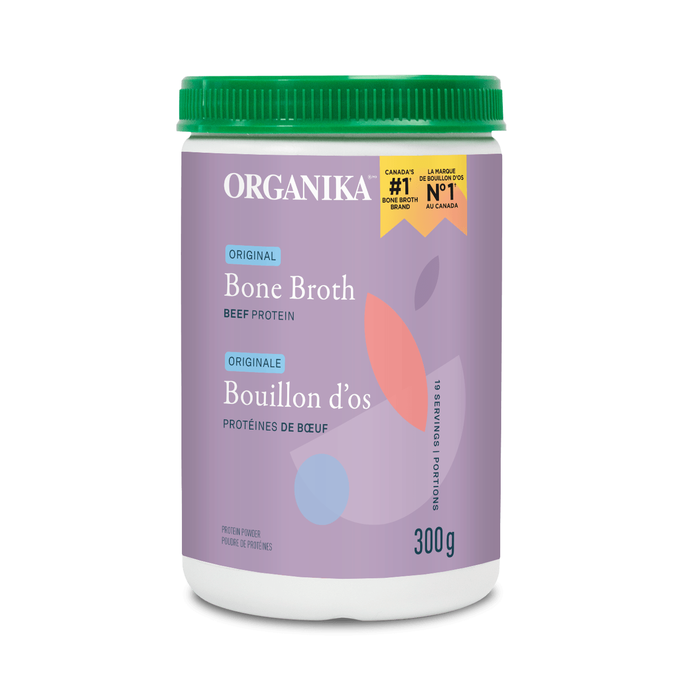 Organika Beef Bone Broth Original Protein Powder 300 g