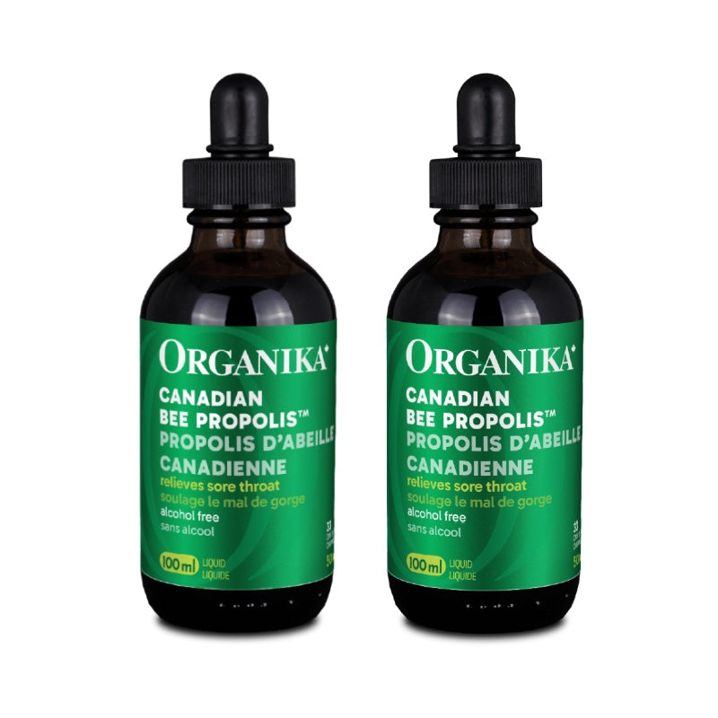 【优惠组合】2瓶 x Organika 液体蜂胶 无酒精，100 ml  抗菌，收敛，抗炎