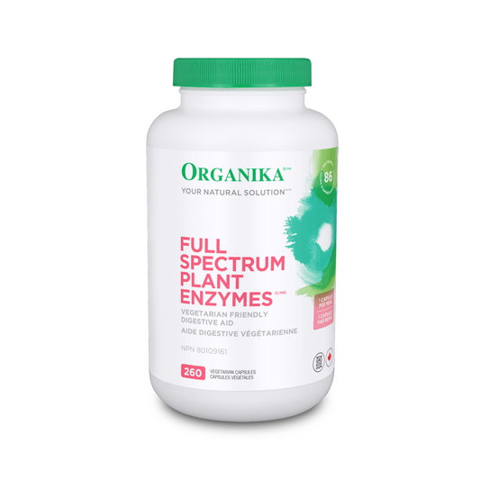 Organika 全譜植物酵素 260 粒素食膠囊