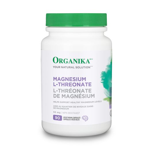 Organika Magnesium L-Threonate 90 vegetarian caps