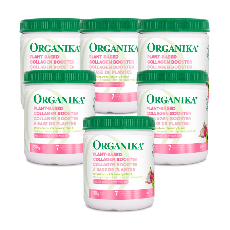 [優惠組合] 6瓶x Organika 純植物性膠原蛋白粉-柑橘味，150g