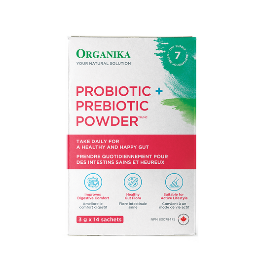 Organika Probiotic + Prebiotic Powder, 3g x 14 sachets
