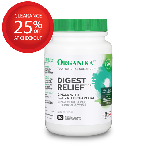Organika Digest Relief 90粒素食膠囊