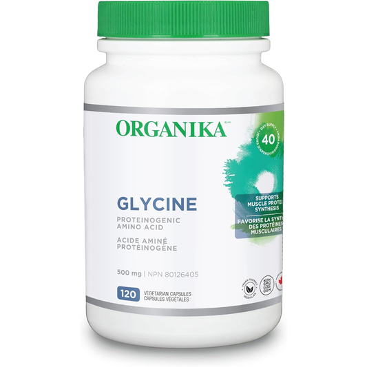 Organika Glycine - Proteinogenic Amino Acid 120 vcaps