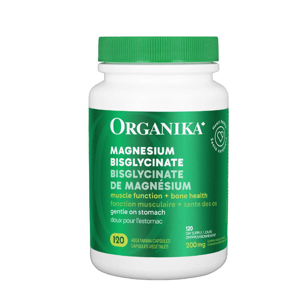 Organika Magnesium Bisglycinate 120vcaps