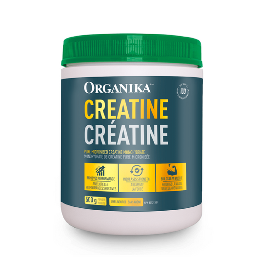 Organika Creatine Powder - Unflavoured, 500g