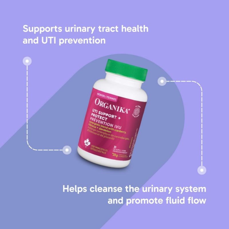 Organika UTI Support + Protect 60 vegetarian capsules
