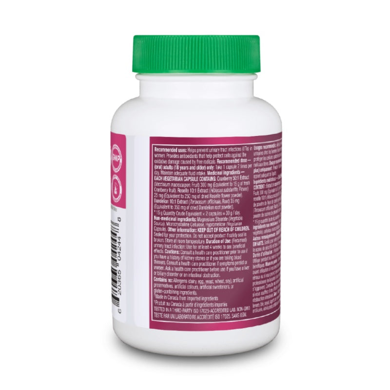 Organika UTI Support + Protect 60 vegetarian capsules