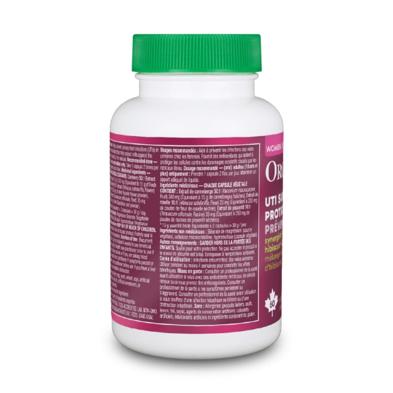 Organika UTI Support + Protect 60 vegetarian capsules
