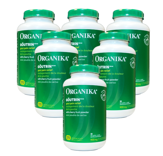 Organika Goutrin 6 bottle bundle Canada