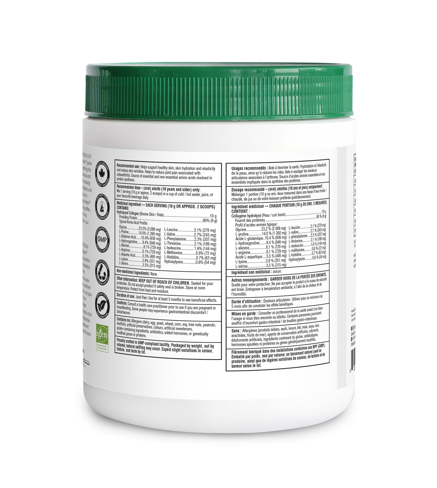 Organika Enhanced Collagen Powder Original 500g