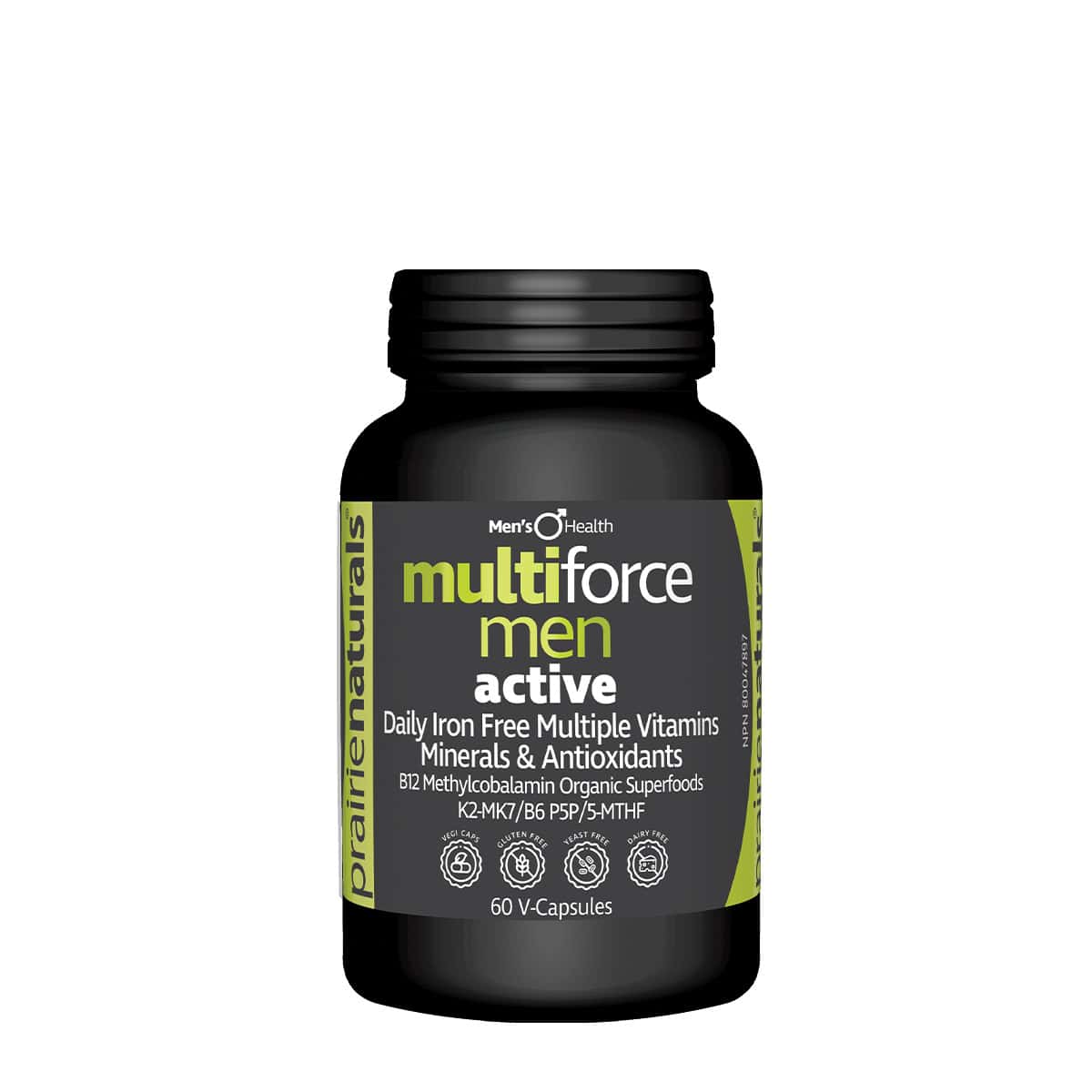 Prarie Naturals Men's Health MultiForce active