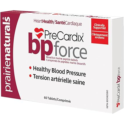 Prairie Naturals PreCardix BP Force 血壓和心血管健康支持, 60 片