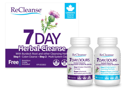 Recleanse Prairie Naturals ReCleanse Herbal Cleanse 7 Day Kit – Natural Vitamin ...