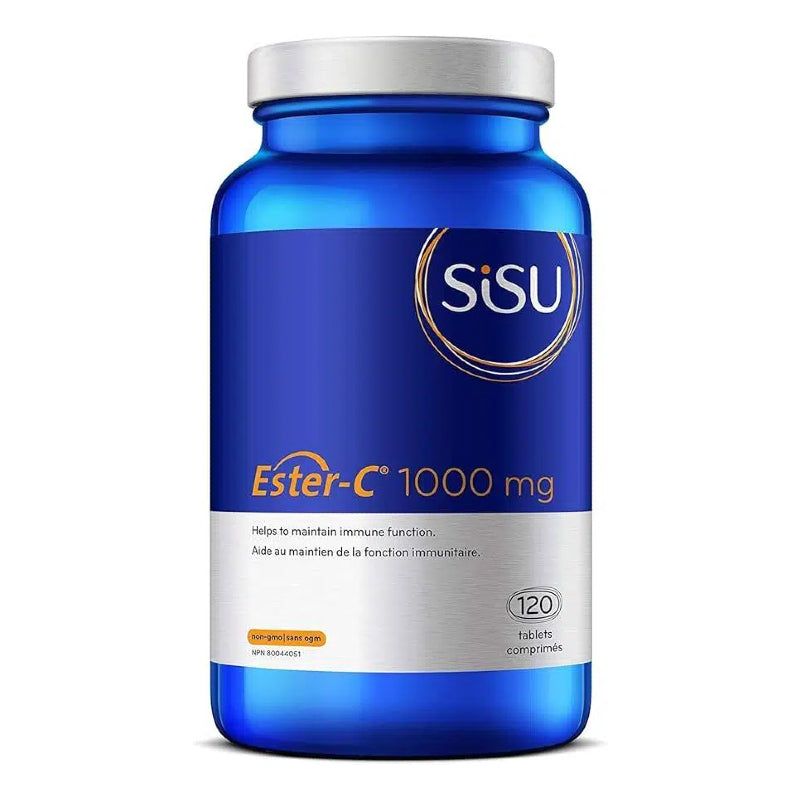 SISU Ester-C® 1000 毫克，120 膜衣錠 增強免疫力、緩解過敏癥狀