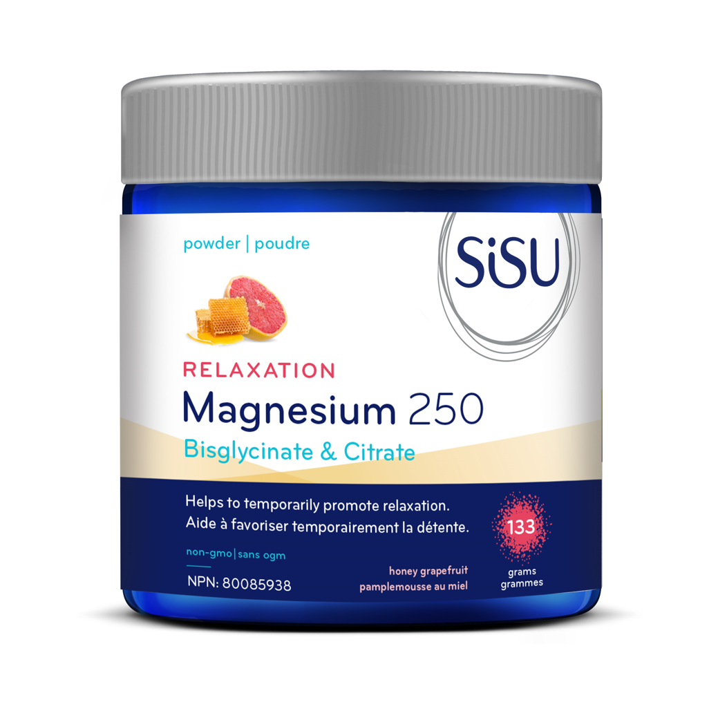 SISU Magnesium 250 mg Blend, Honey Grapefruit, 133g