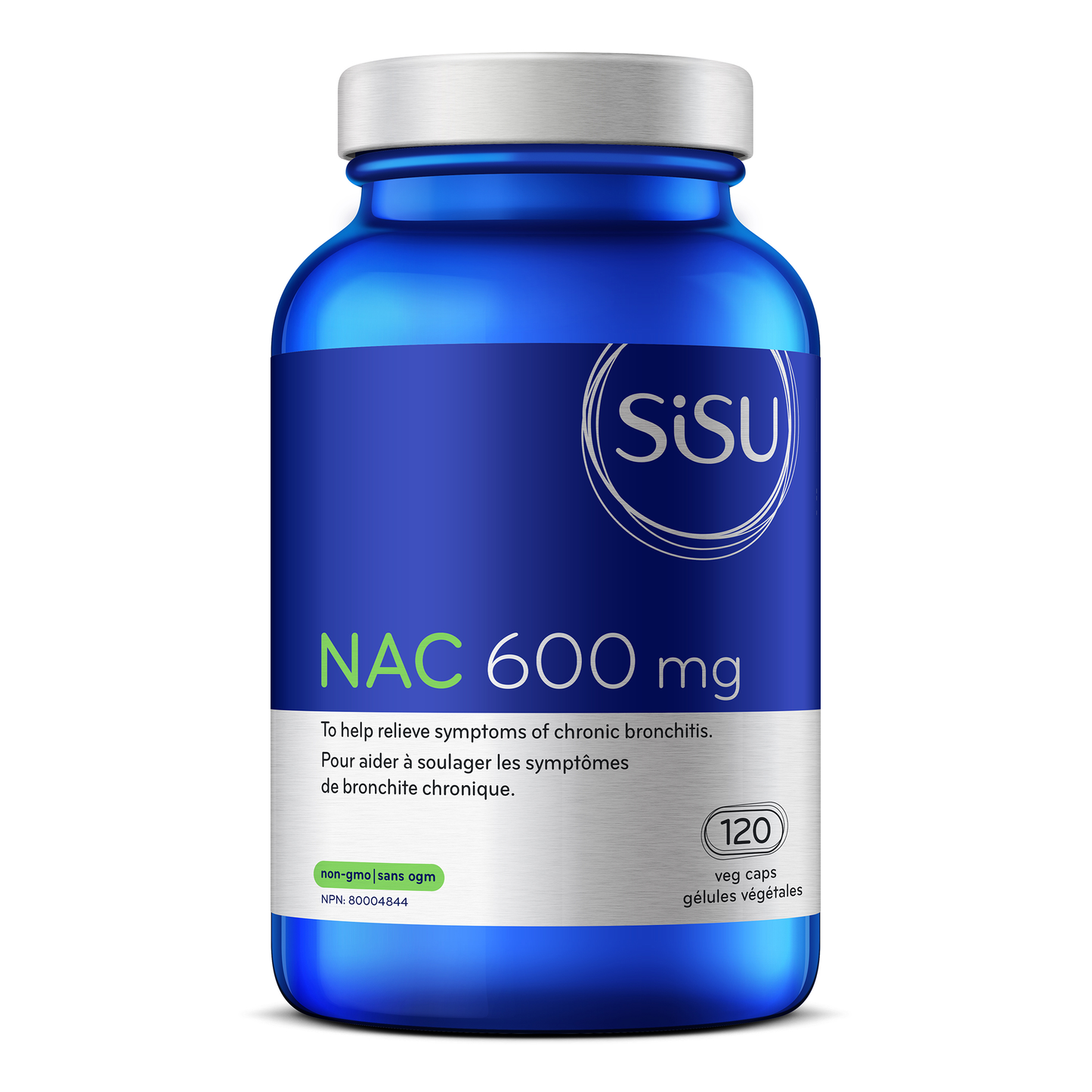 SISU NAC 600 mg 120 veg caps