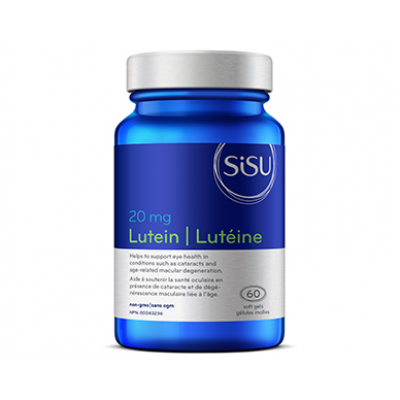SISU Lutein, 20mg, 60 softgels