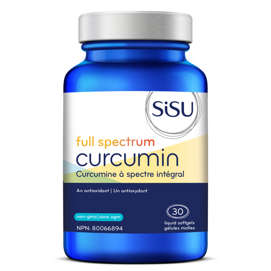 SISU Full Spectrum Curcumin, 30 softgels