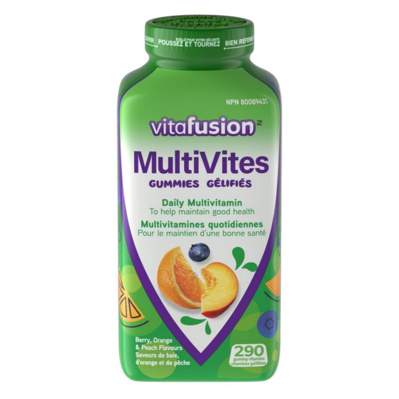 Vitafusion成人複合維生素軟糖，290粒