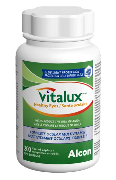 Vitalux Healthy Eyes Ocular Multivitamin, 200 Coated Tablets