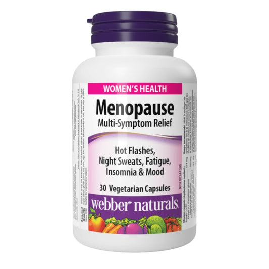 Webber Naturals 更年期多重症狀舒緩配方，30 粒素食膠囊 