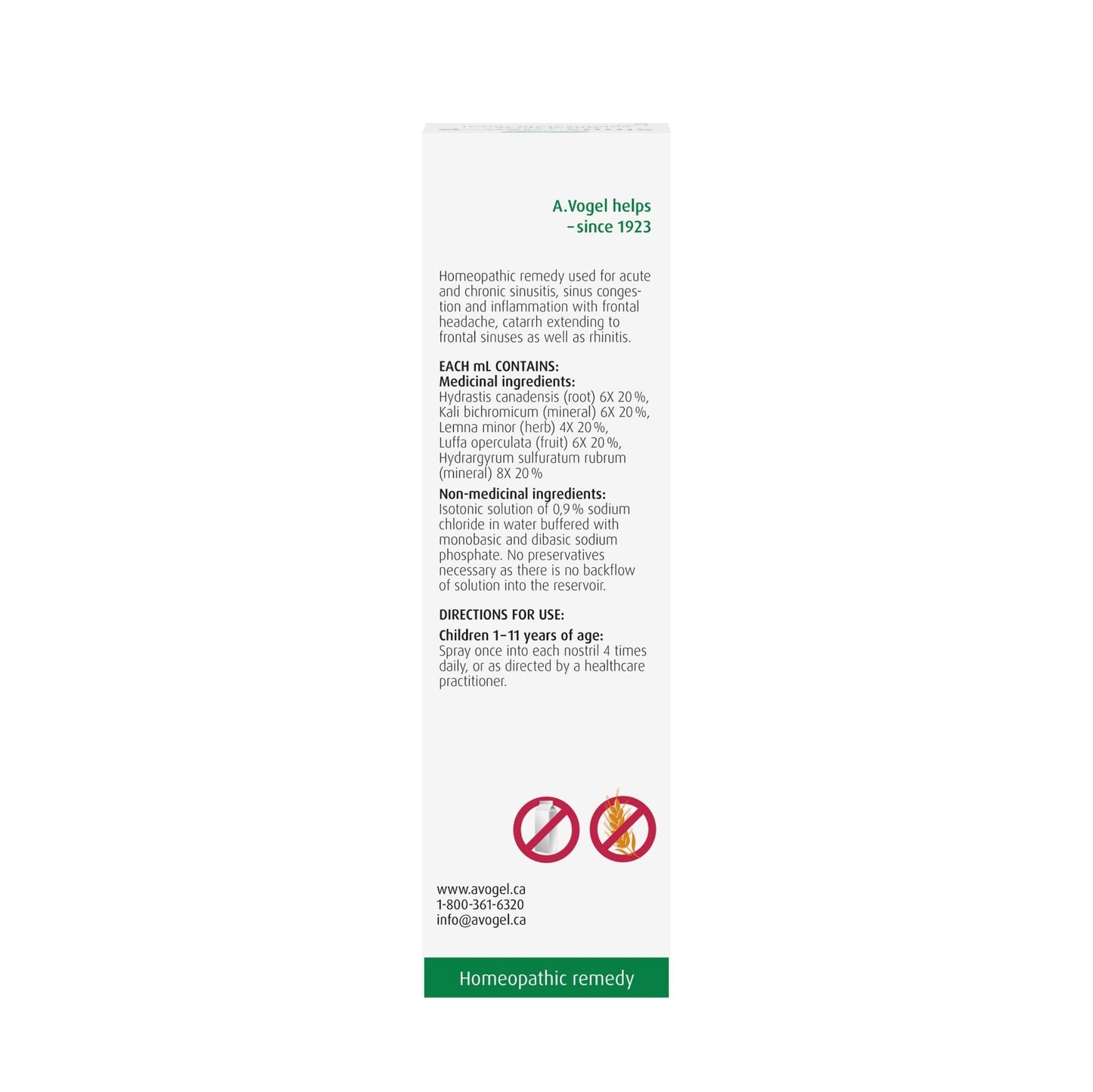 A.Vogel Sinus Junior Nasal Spray 20 ml