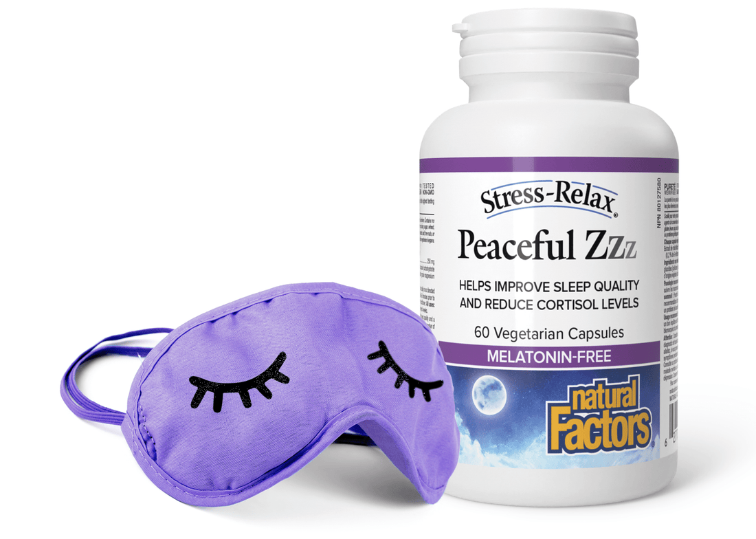 Natural Factors Peaceful Zzz – Melatonin-free 60 Vcapsules