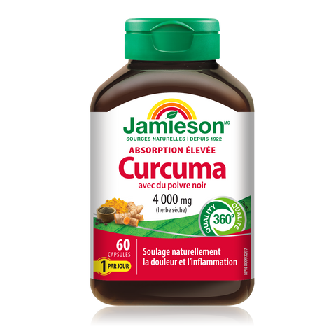 Jamieson Turmeric with Black Pepper, 60 Capsules