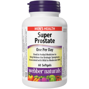 Webber Naturals Super Prostate One Per Day, 60 softgels