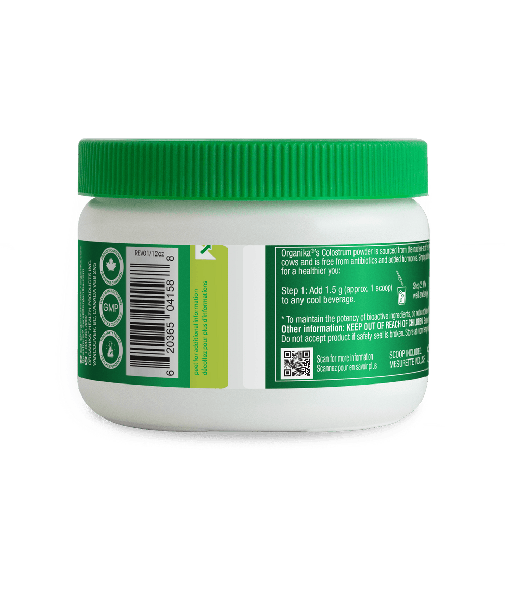 6x Organika Colostrum Powder 150 g Bundle
