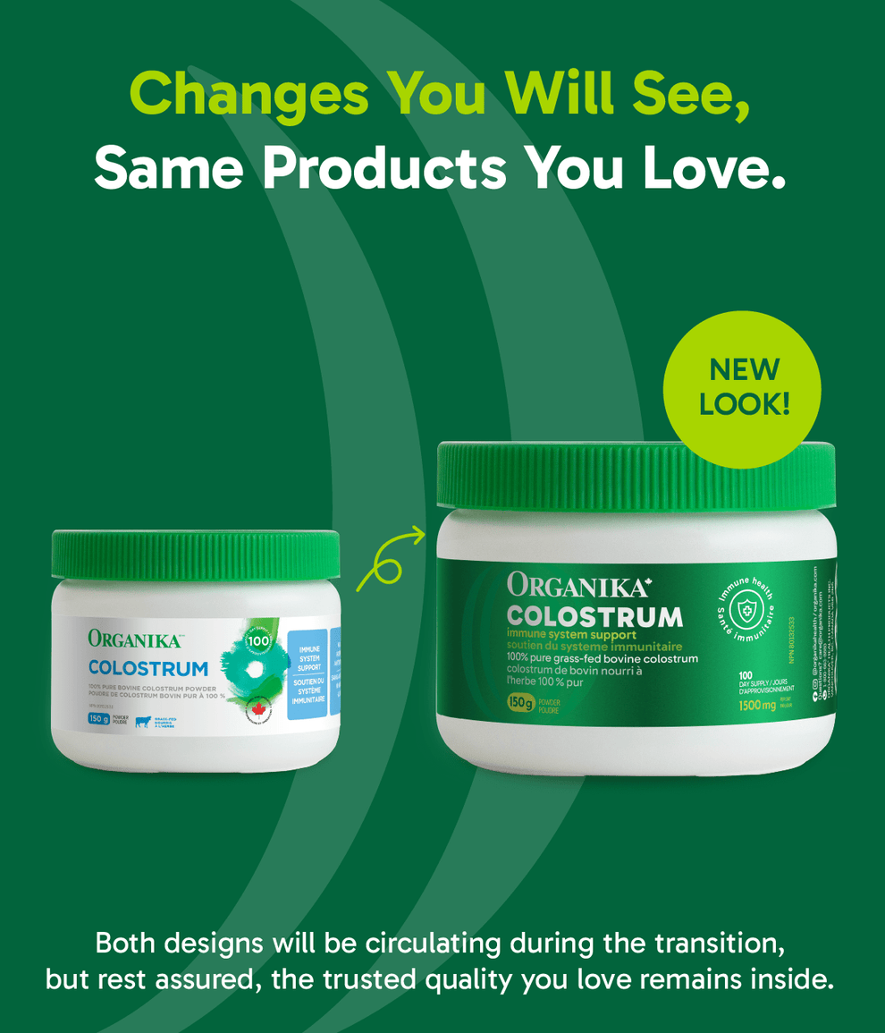6x Organika Colostrum Powder 150 g Bundle