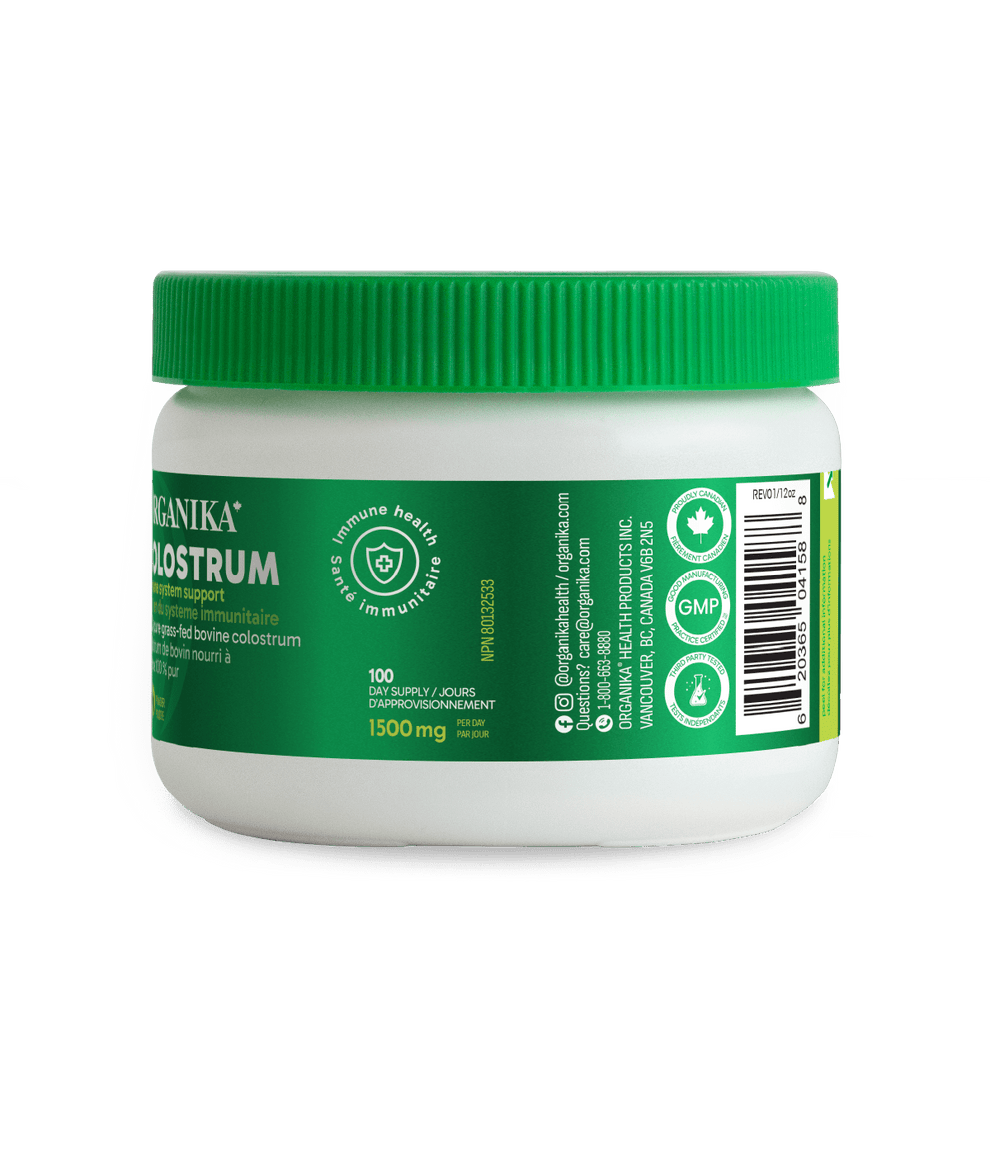 6x Organika Colostrum Powder 150 g Bundle
