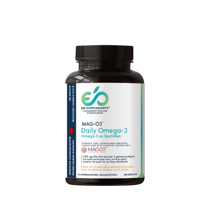 EB 强效抗衰老單甘油酯 Omega-3- MAG-O3，60 粒膠囊