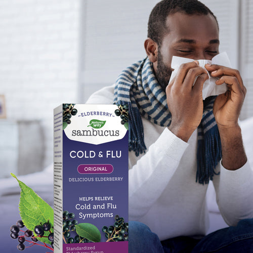 Nature's Way Sambucus Immune Cold and Flu Care Syrup 4 fl oz (120 ml)