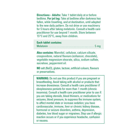 2 x Jamieson Melatonin 5 mg Fast Dissolving 100 tablets Bundle